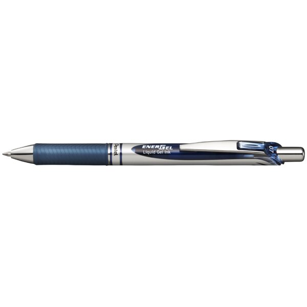 Pentel Stylo roller encre gel Energel BL77, bleu nuit