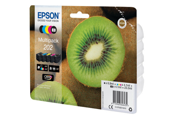 EPSON Multipack Tinte 202 5-color T02E740 XP-6000/6005