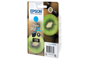 EPSON Tintenpatrone 202XL cyan T02H240 XP-6000/6005 650...