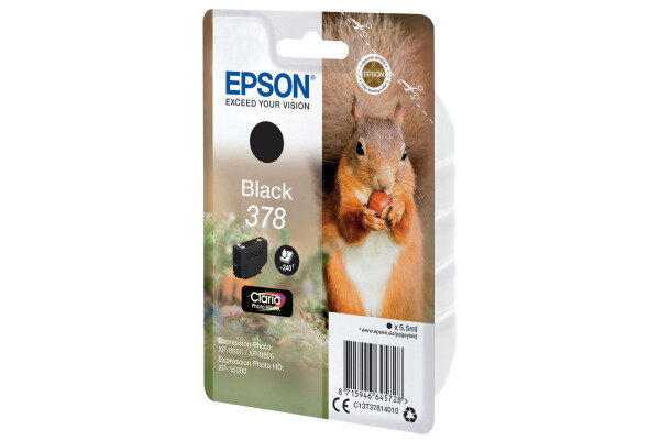 EPSON Cart. dencre 378 noir T378140 XP-8500/8505/15000 240 pages