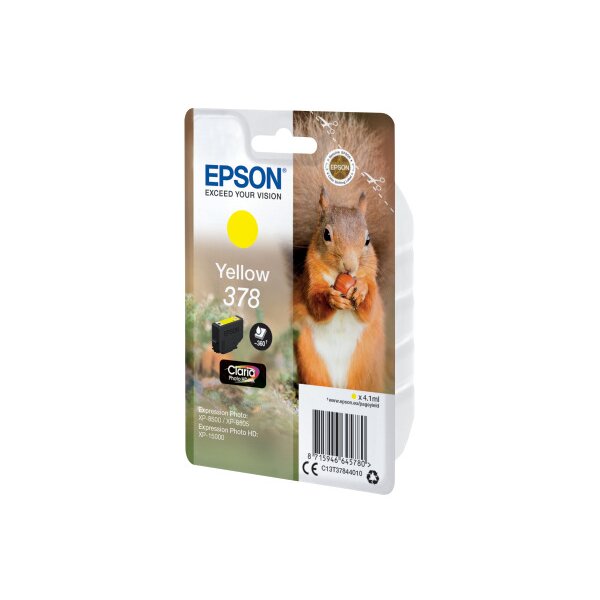 EPSON Cart. dencre 378 yellow T378440 XP-8500/8505/15000 360 pages