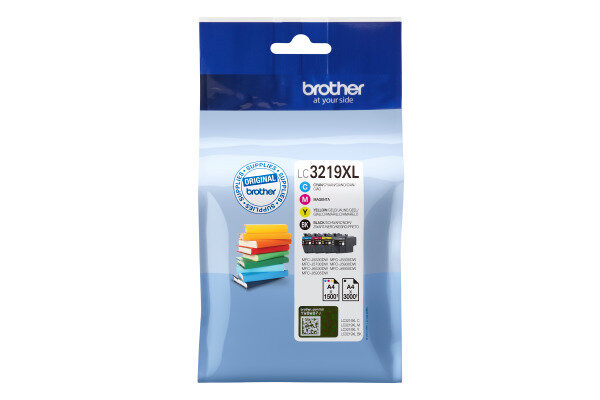 BROTHER Valuepack encre CMYBK LC-3219XLVAL MFC-J5330DW 3000/1500 pages