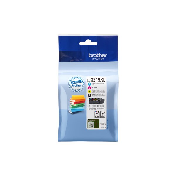 BROTHER Valuepack encre CMYBK LC-3219XLVAL MFC-J5330DW 3000/1500 pages