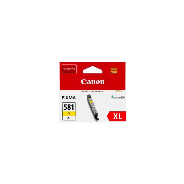 CANON Cartouche dencre XL yellow CLI-581XLY Pixma TS6150/TS8150 8.3ml