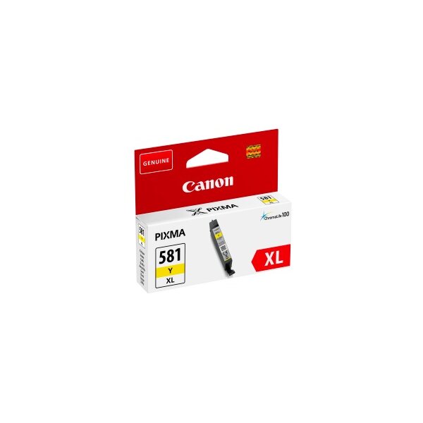 CANON Cartouche dencre XL yellow CLI-581XLY Pixma TS6150/TS8150 8.3ml