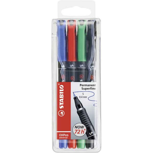 STABILO Permanent-Marker OHPen universal, permanent 8er Etui