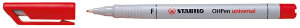 STABILO Nonpermanent-Marker OHPen universal, blau