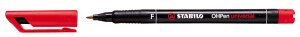 STABILO Permanent-Marker OHPen universal, permanent, rot