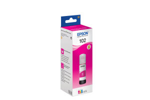 EPSON Bouteille dencre 102 magenta T03R340 EcoTank...