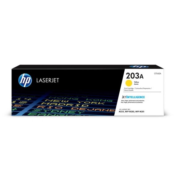 HP Cartouche Toner 203A yellow CF542A CLJ Pro M254/MFP M280 1300 p.