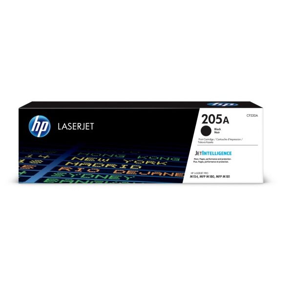 HP Cartouche Toner 205A noir CF530A CLJ Pro MFP M180/181 1100 p.