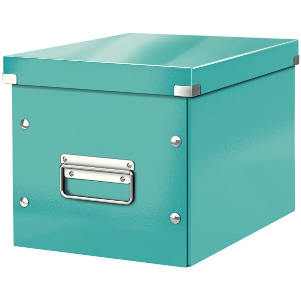 LEITZ Boîte de rangement Click & Store WOW Cube L, noir