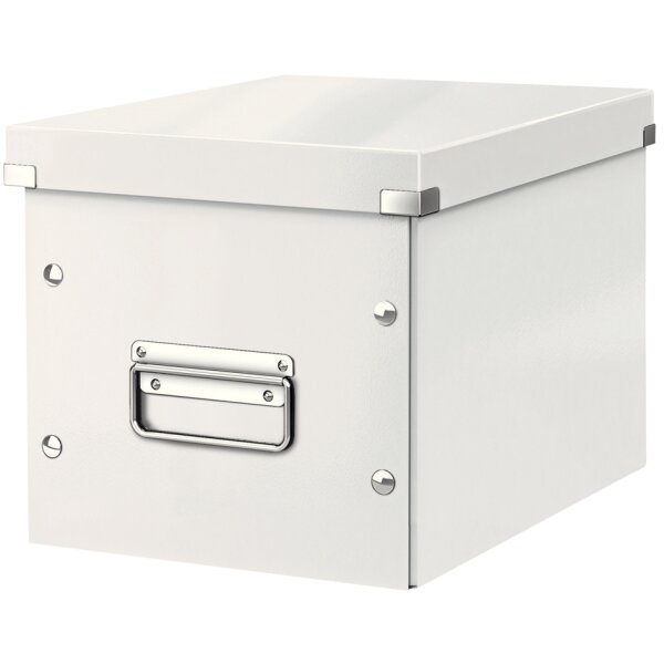 LEITZ Boîte de rangement Click & Store WOW Cube L, noir