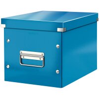 LEITZ Boîte de rangement Click & Store WOW Cube L, noir