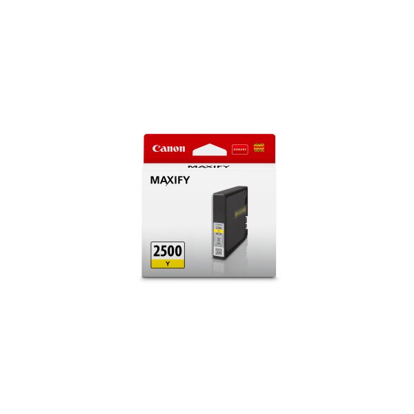 CANON Cartouche dencre yellow PGI-2500Y MAXIFY MB5050/MB5350 700 p.