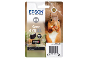 EPSON Tintenpatrone 478XL grau T04F640 XP-15000 200 Photos