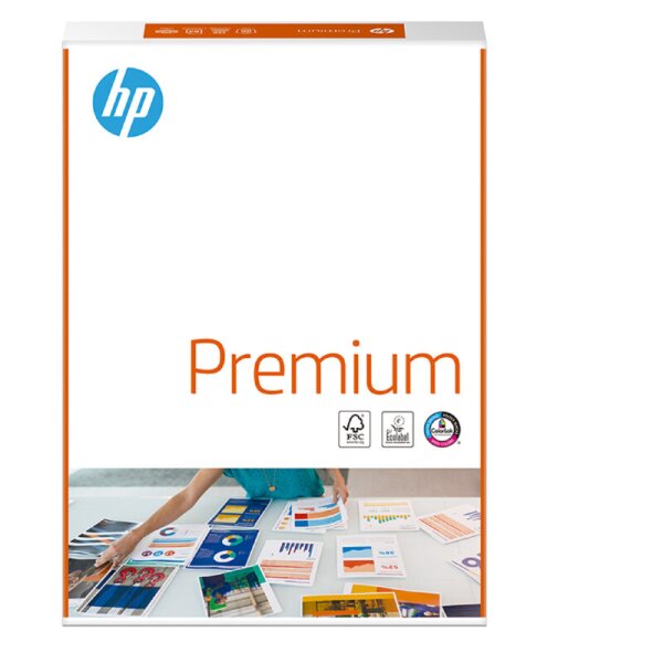 HP Premium Premiumpapier hochweiss A3 80g - 1 Palette (50000 Blatt)