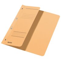 LEITZ Ösenhefter, DIN A4, Manilakarton, orange, kauf-