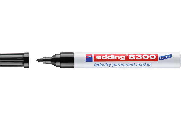 EDDING Permanent Marker 8300 1,5-3mm 8300-1 noir