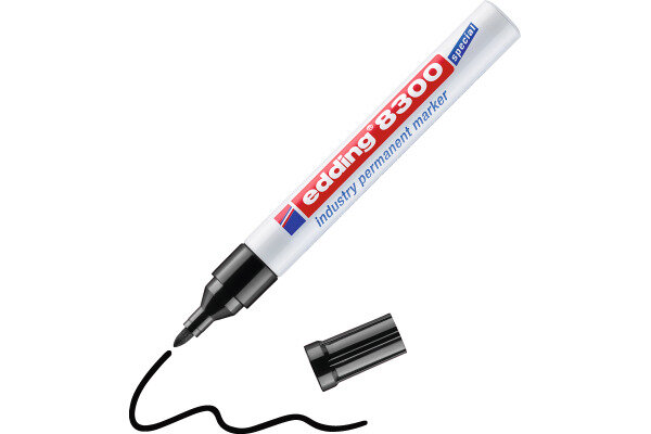 EDDING Permanent Marker 8300 1,5-3mm 8300-1 noir