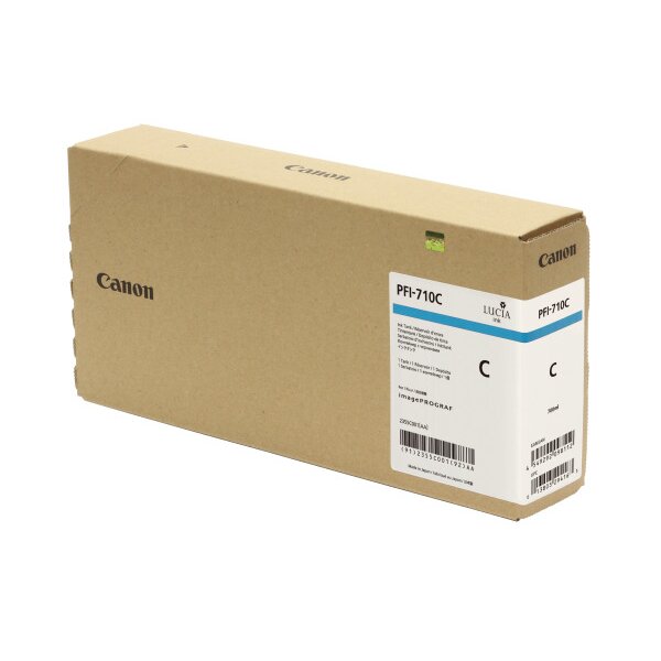 CANON Tintenpatrone cyan PFI710C iPF TX-2000/300O/4000 700ml