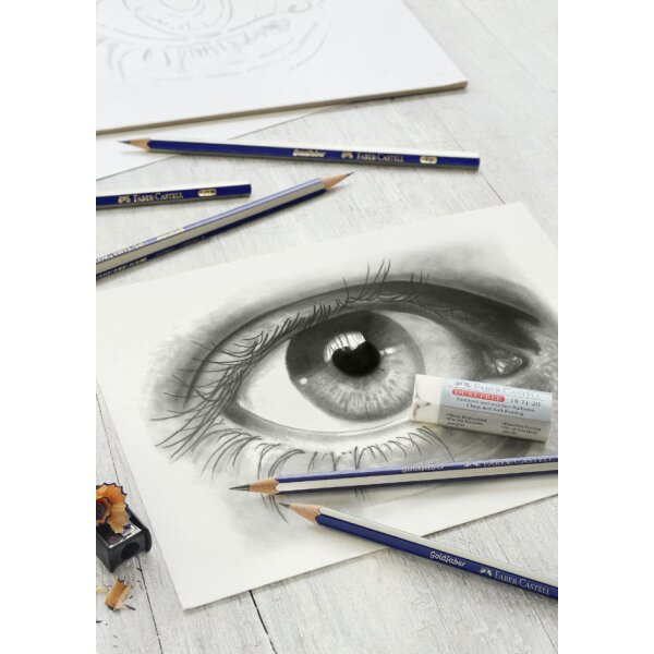 FABER-CASTELL Set desquisse GOLDFABER, 8 pi&egrave;ces