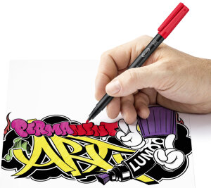 STAEDTLER Marqueur permanent 317M Lumocolor, noir