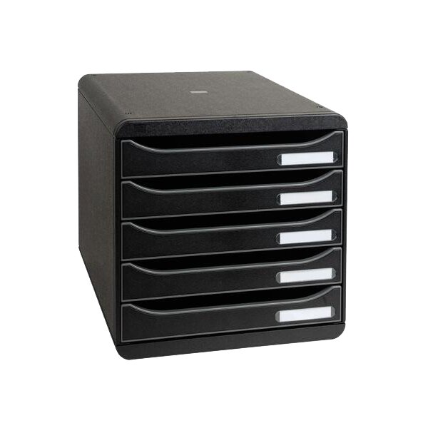 EXACOMPTA Schubladenbox BIG-BOX PLUS, 5 Schübe, harlekin