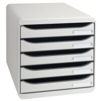 EXACOMPTA Schubladenbox BIG-BOX PLUS, 5 Schübe,...