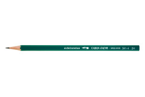 CARAN DACHE Schulbleistift Edelweiss 2H 341.274 grün