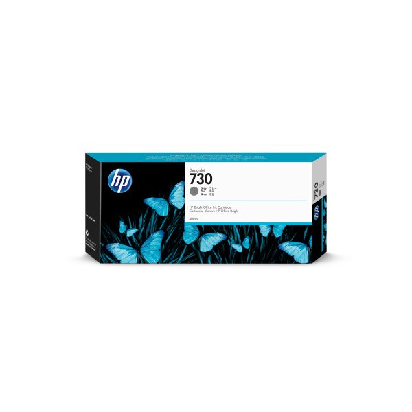 HP Cart. dencre 730 gray P2V72A DesignJet T1700 300ml