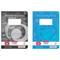 herlitz Hausaufgabenheft x.book, DIN A5, 80 g/qm, 48 Blatt