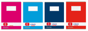 herlitz Cahier Octave x.book, A6, quadrillé, 70 g/m2