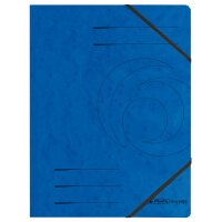 herlitz Eckspannermappe easyorga, A4, Karton, grün