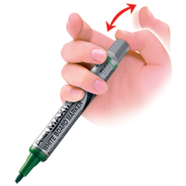 Pentel Whiteboard-Marker MAXIFLO MWL5S, grün