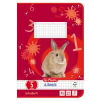 herlitz Cahier scolaire x.book, A5, linéature 1