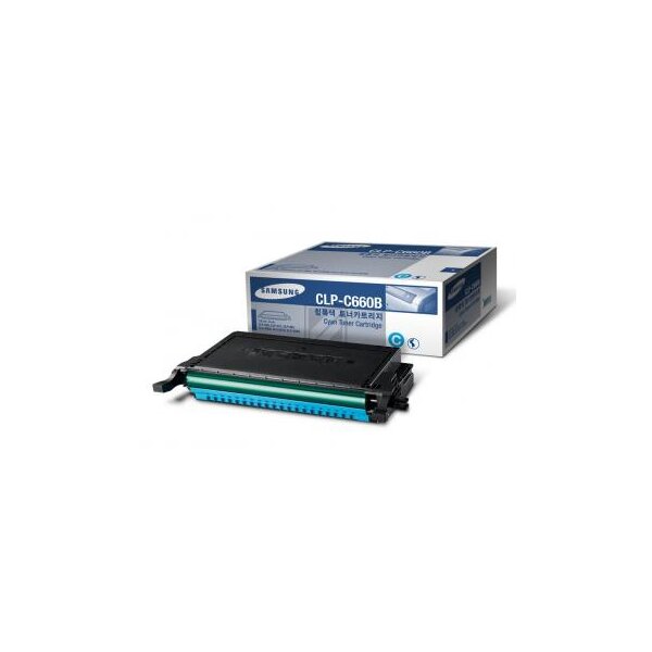 SAMSUNG Toner/Tambour pour SAMSUNG CLP610ND, cyan, HC