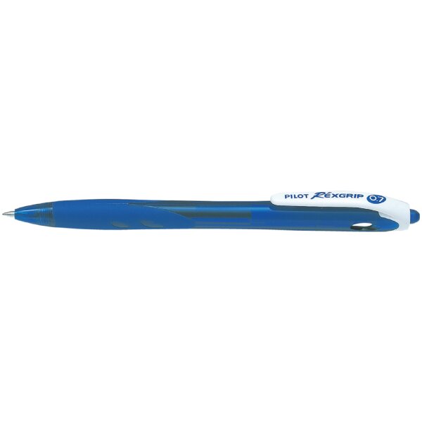 PILOT Druckkugelschreiber REXGRIP Begreen, F, blau