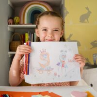 BIC KIDS Crayons de couleur Tropicolors 2, étui carton de 12