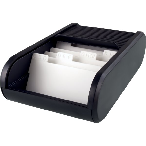 helit Visitenkartenbox "the personal", schwarz weiss