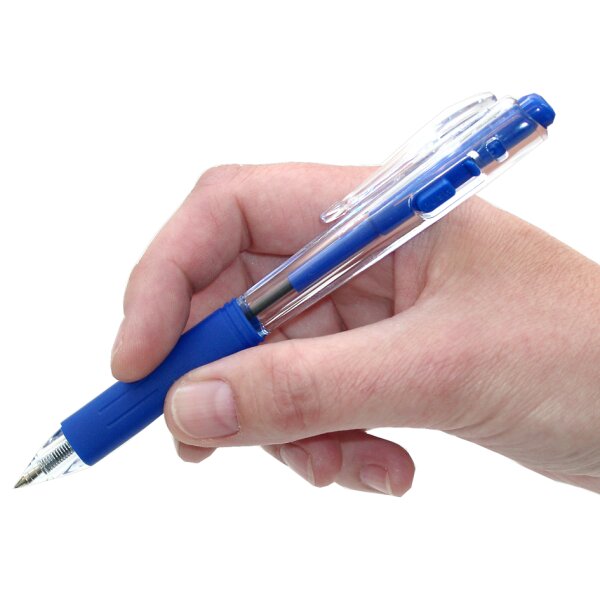 Pentel Druckkugelschreiber BK437, blau
