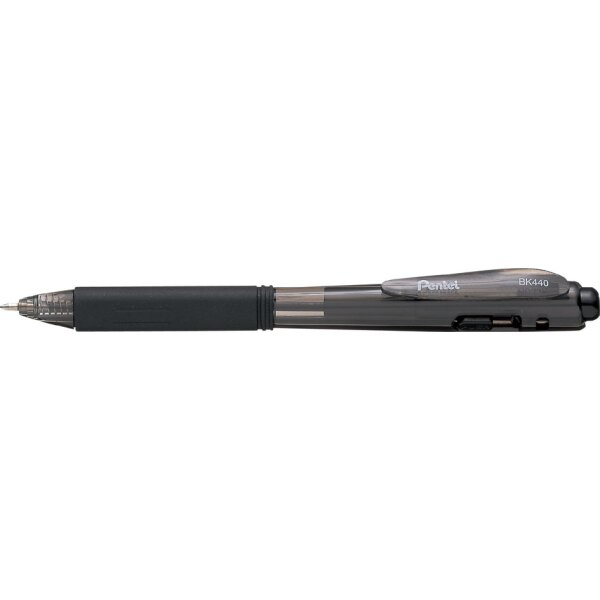 Pentel Druckkugelschreiber BK440, schwarz