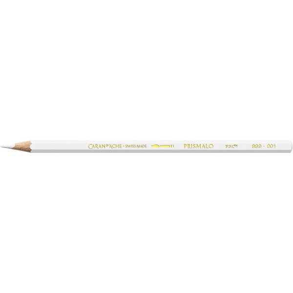 CARAN DACHE Farbstifte Prismalo 3mm 999.001 weiss