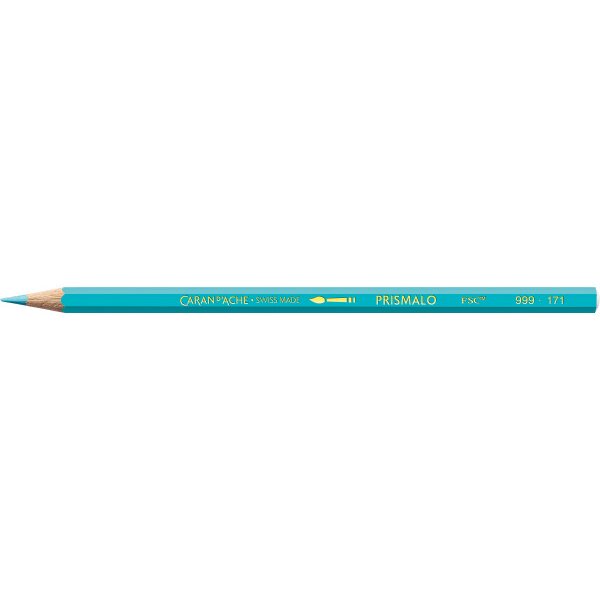 CARAN DACHE Crayon de couleur Prismalo 3mm 999.171 turquoise