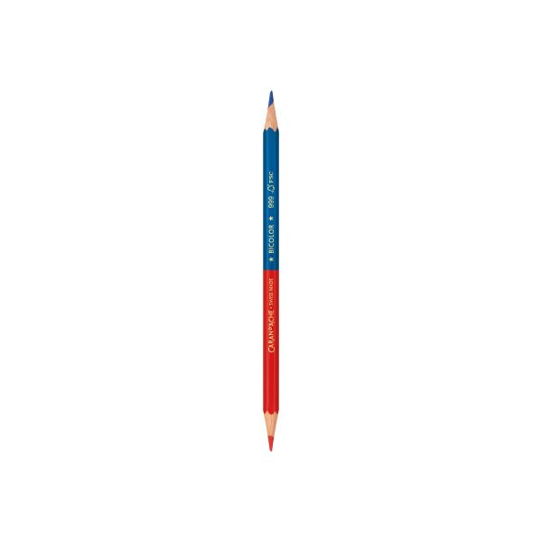 CARAN DACHE Farbstift Bicolor 999.300 blau/rot