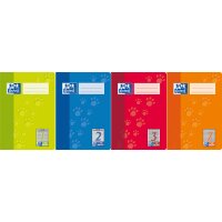 Oxford Junior Schulheft Tatzen, DIN A4, Lineatur 2