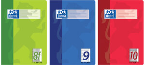 Oxford Schulheft, DIN A5, Lineatur 6 blanko, 16 Blatt