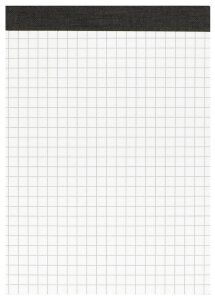 herlitz Bloc-notes sans page de couverture, A6, 50 feuilles