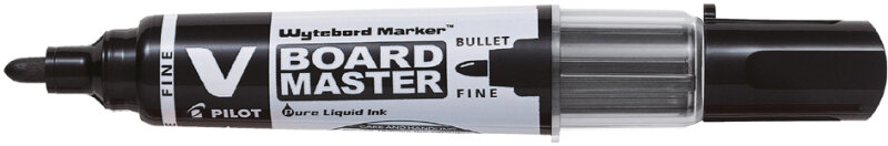 PILOT Whiteboard-Marker V BOARD MASTER, Rundspitze, schwarz