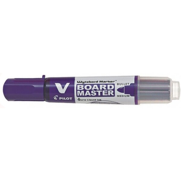 PILOT Marqueur V BOARD MASTER, pointe ogive, moyen, noir